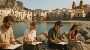Come disegnare una scena di folla a fumetti mantenendo visibile il protagonista