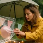Come disegnare la pioggia in un fumetto senza coprire personaggi e balloon