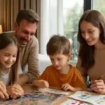 Puzzle cooperativo fatto in casa: come dividere un disegno e ricomporlo insieme