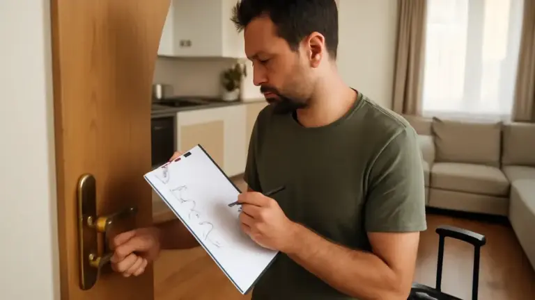 Come disegnare una porta chiusa che diventa importante nella storia a fumetti