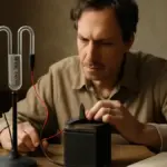Un inventore che non ama mostrare le sue idee: come raccontare il primo esperimento