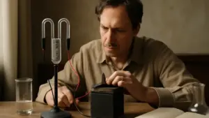 Un inventore che non ama mostrare le sue idee: come raccontare il primo esperimento