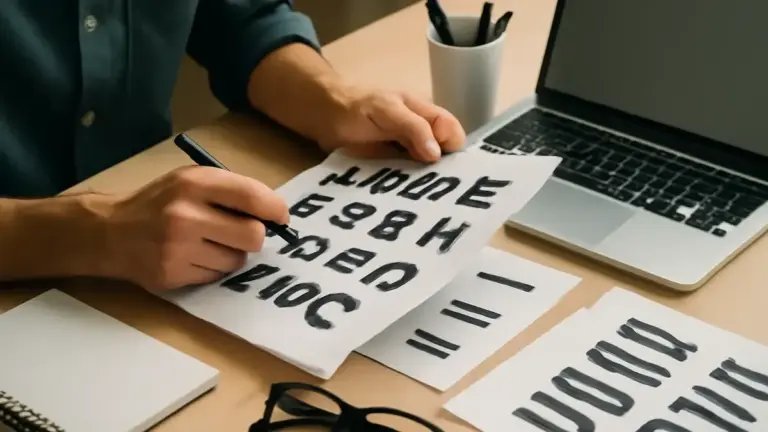 Come recensire le lettere disegnate a mano nei fumetti per bambini
