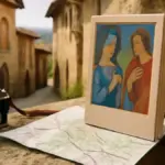 Come disegnare un dialogo durante un viaggio senza ripetere la stessa inquadratura