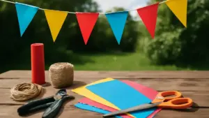 Banderine con lettere di carta: come preparare una scritta da appendere e riordinare