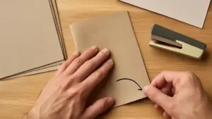 Come realizzare un mini albo a fumetti piegando un foglio