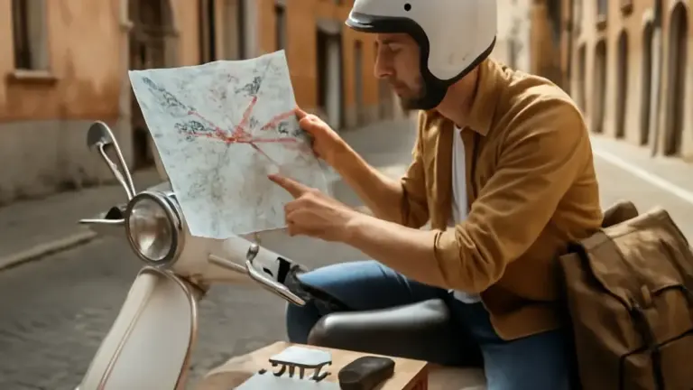 Inventare una città dei fumetti con una mappa disegnata