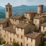 Disegnare una città fantastica per lo sfondo di una storia